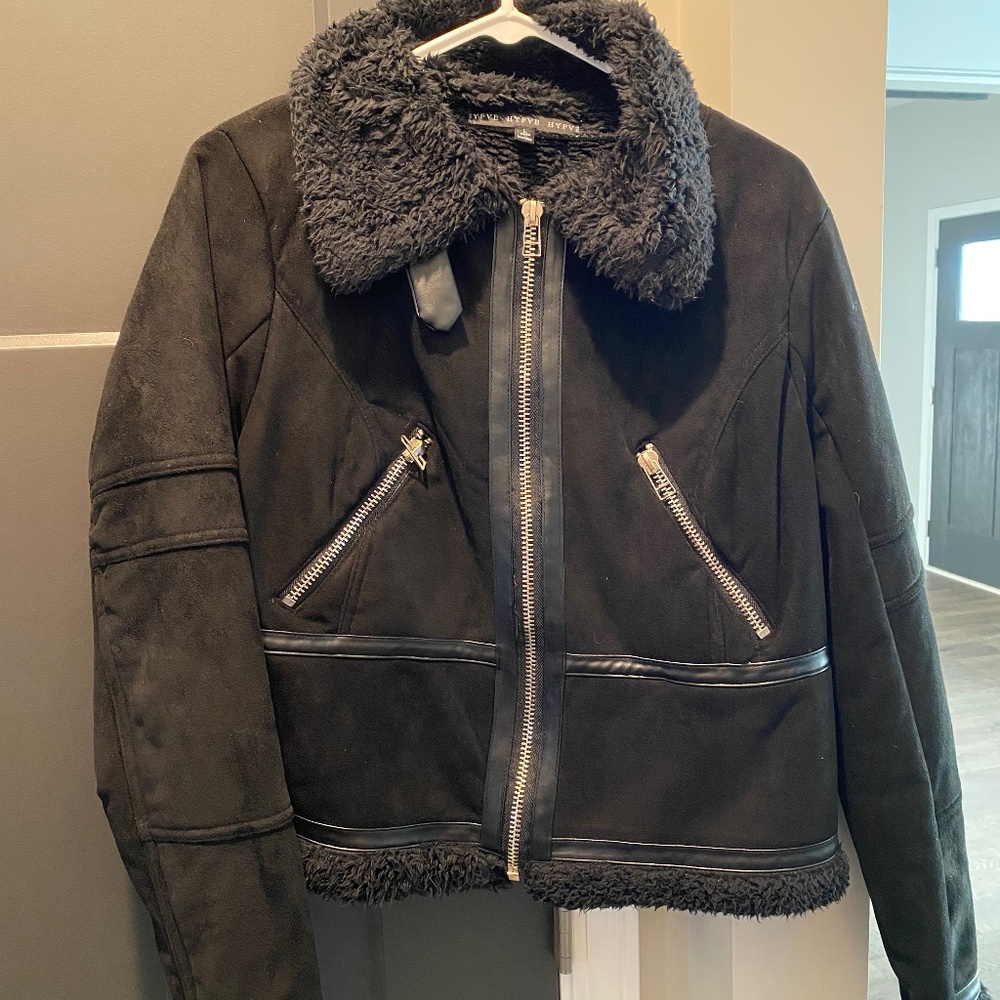 Suede coat